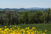 Die Wetterau nahe der Burgruine Münzenburg.